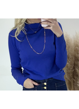 PULL COTA BLEU ROI
