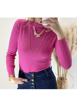 PULL COTA FUSCHIA