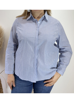 CHEMISE TONA BLEU