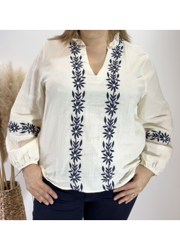 BLOUSE JENA GT BLANC