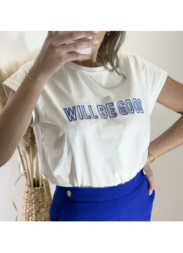 TEE-SHIRT WILD BLEU