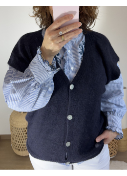 GILET MELLA MARINE