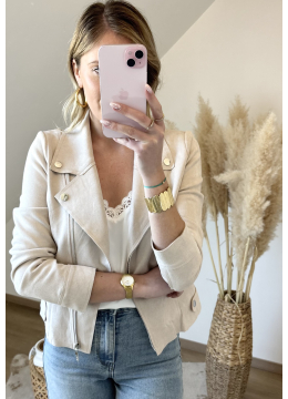 VESTE HANAE BEIGE