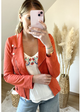 VESTE HANAE ORANGE