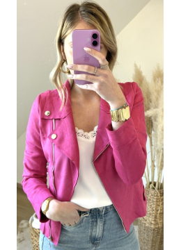 VESTE HANAE FUSHIA