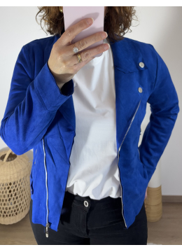 VESTE HANAE GT BLEU ROI