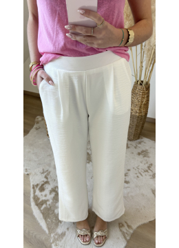 PANTALON THALY BLANC