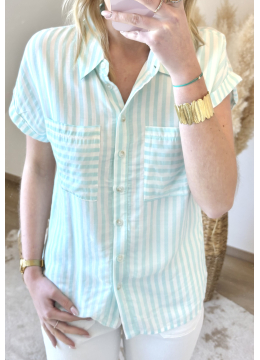 CHEMISE LOLA VERT