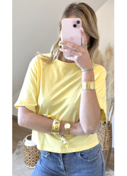 TEE-SHIRT VINA JAUNE