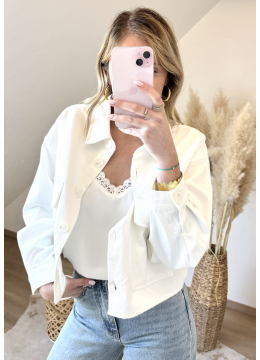 VESTE TILLY BLANC
