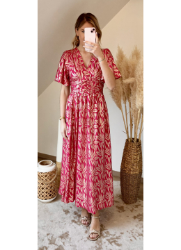 ROBE VIOLAINE FUSHIA