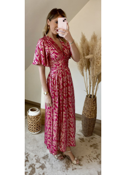 ROBE VIOLAINE FUSHIA GT