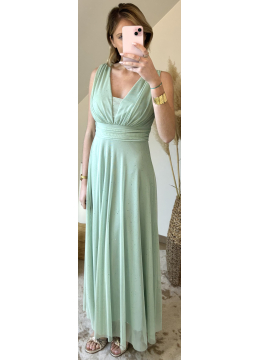 ROBE VERA VERT CLAIR