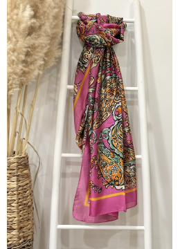 FOULARD MANDA FUSHIA