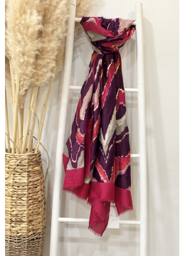 FOULARD TRIA VIOLET