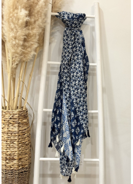 FOULARD ROBLE MARINE