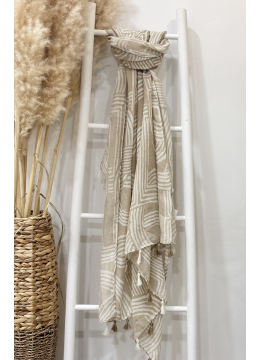 FOULARD APRI BEIGE