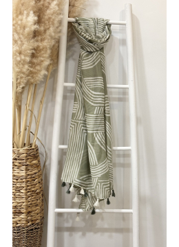 FOULARD APRI KAKI