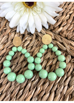 Boucles d'oreilles Menta