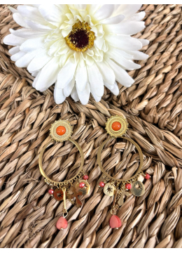 Boucles d'oreilles Oranga