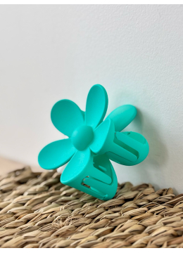PINCE FLEUR TURQUOISE