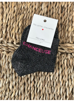 CHAUSSETTES CHANCEUSE NOIR