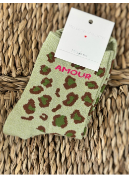 CHAUSSETTES AMOUR MENTHE