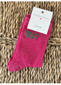 CHAUSSETTES DREAM FUSHIA