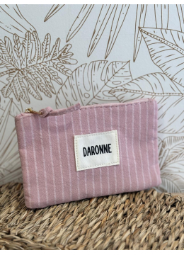 POCHETTE DARONNE ROSE