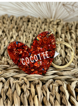 PORTE CLE COCOTTE