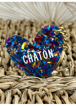 PORTE CLÉ CHATON