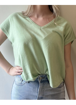 PULL DIA VERT MENTHE