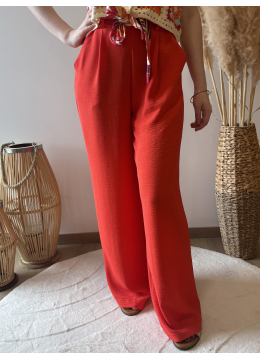 PANTALON PAULA CORAIL