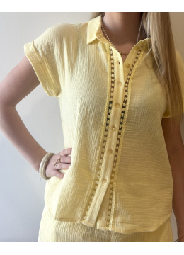 TOP PAULINE JAUNE