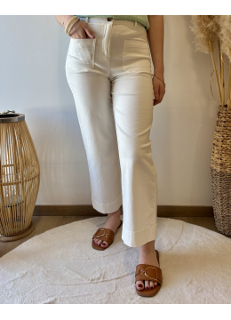 PANTALON LOLA IVOIRE