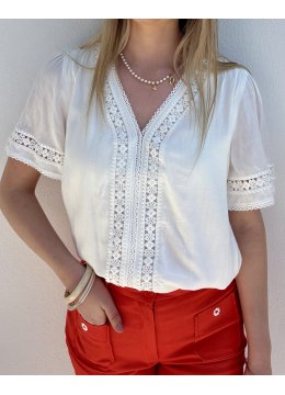 BLOUSE LAKO BLANC