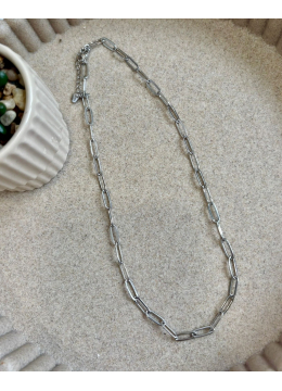 Collier chaîne argent