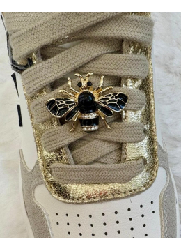 Charm Lacet Abeille noire