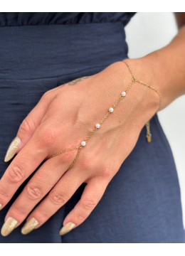 Bijou de main Perles