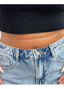 Chaîne de taille argent