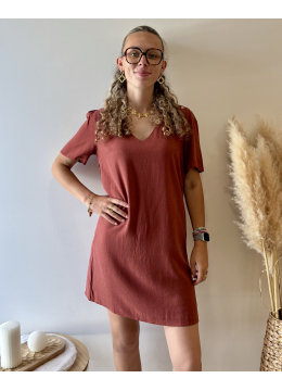 ROBE AURA TERRACOTA