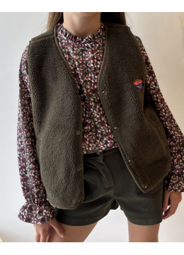 GILET CLARISSE KAKI