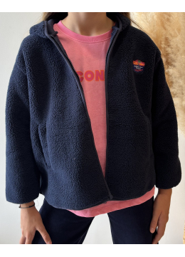 VESTE LALIE MARINE