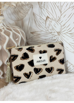 POCHETTE AMOUR C BEIGE