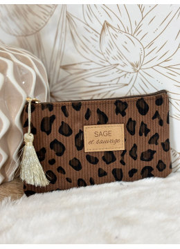 POCHETTE SAGE MARRON